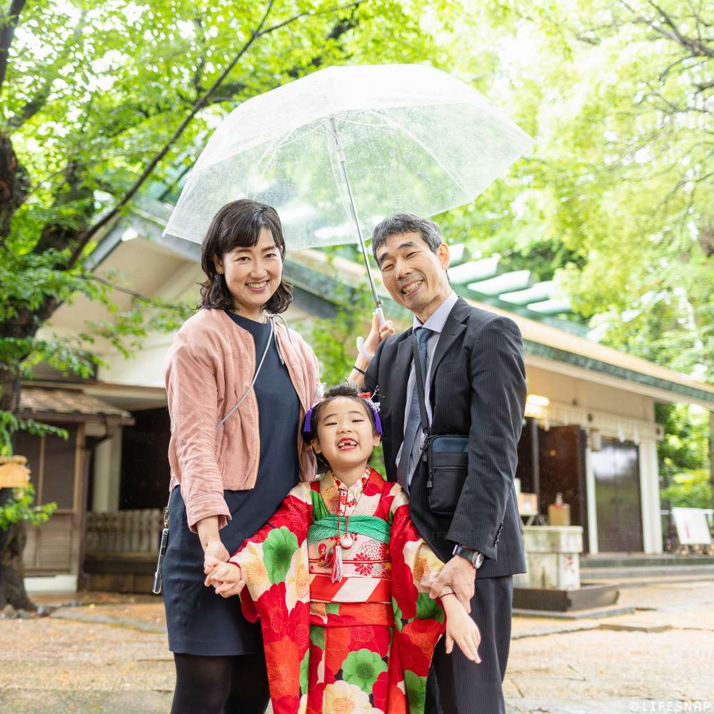 七五三の出張撮影@天祖神社／東京都／文京区 - 