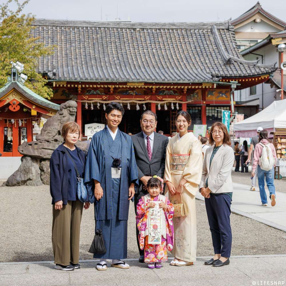 七五三の出張撮影@浅草神社／東京都／台東区 - 