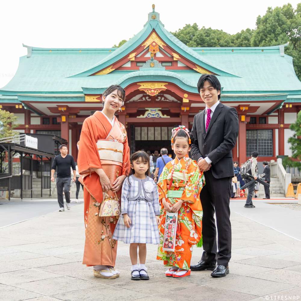 七五三の出張撮影@日枝神社／東京都／千代田区 - 