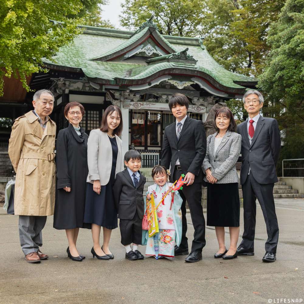 七五三の出張撮影@亀有香取神社／東京都／葛飾区 - 