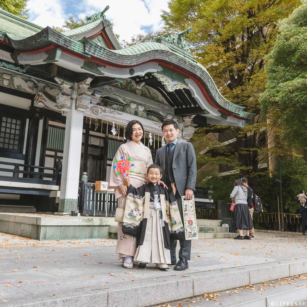 七五三の出張撮影@亀有香取神社／東京都／葛飾区 - 