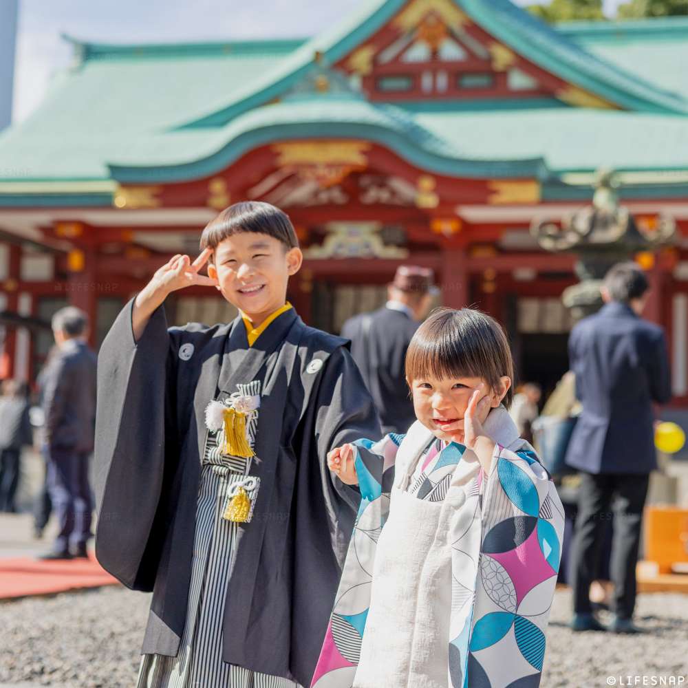 七五三の出張撮影@日枝神社／東京都／千代田区 - 