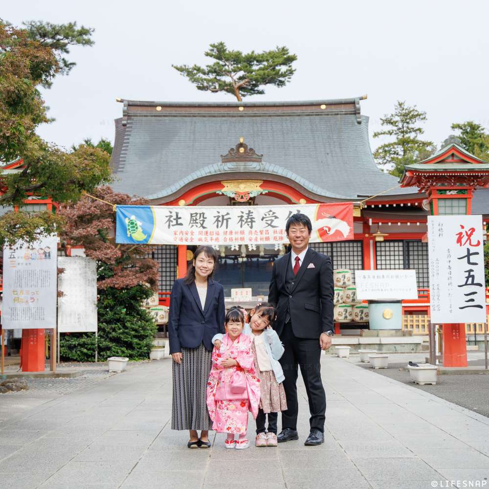 七五三の出張撮影@東伏見稲荷神社／東京都／西東京市 - 