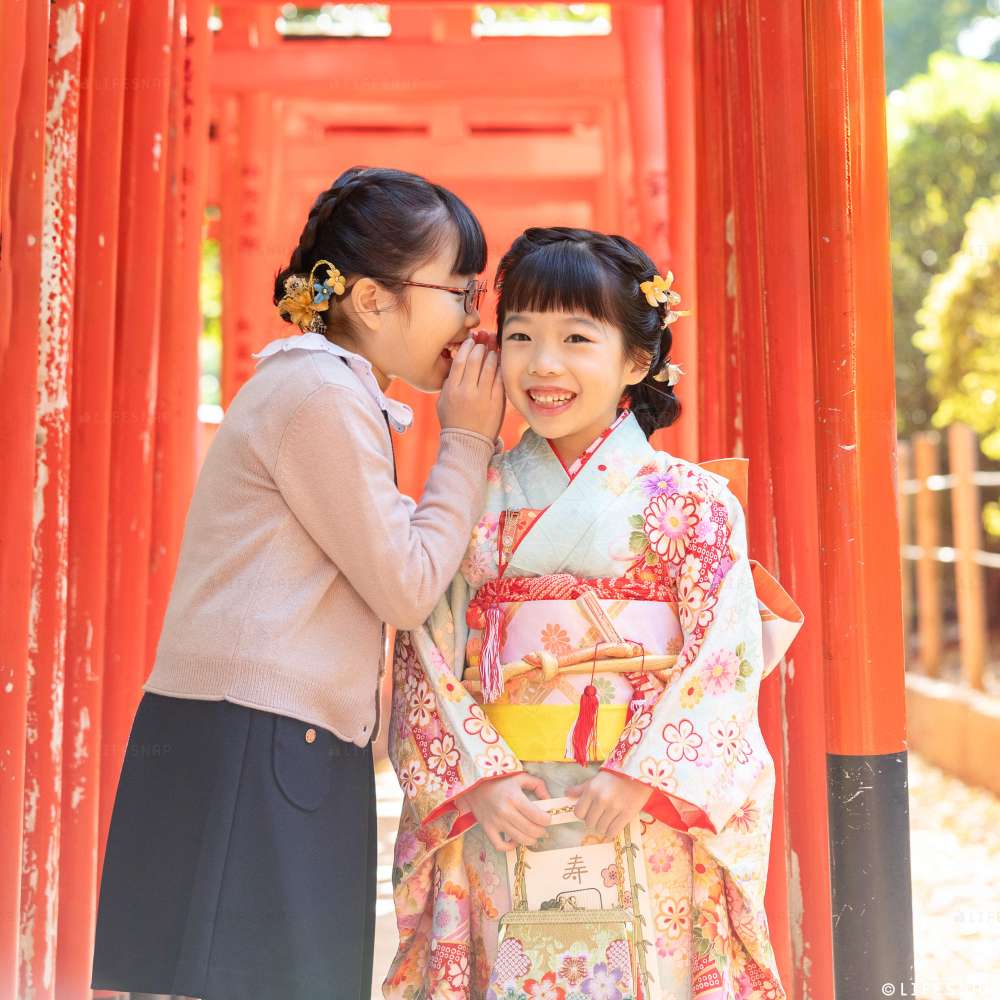 七五三の出張撮影@根津神社／東京都／文京区
