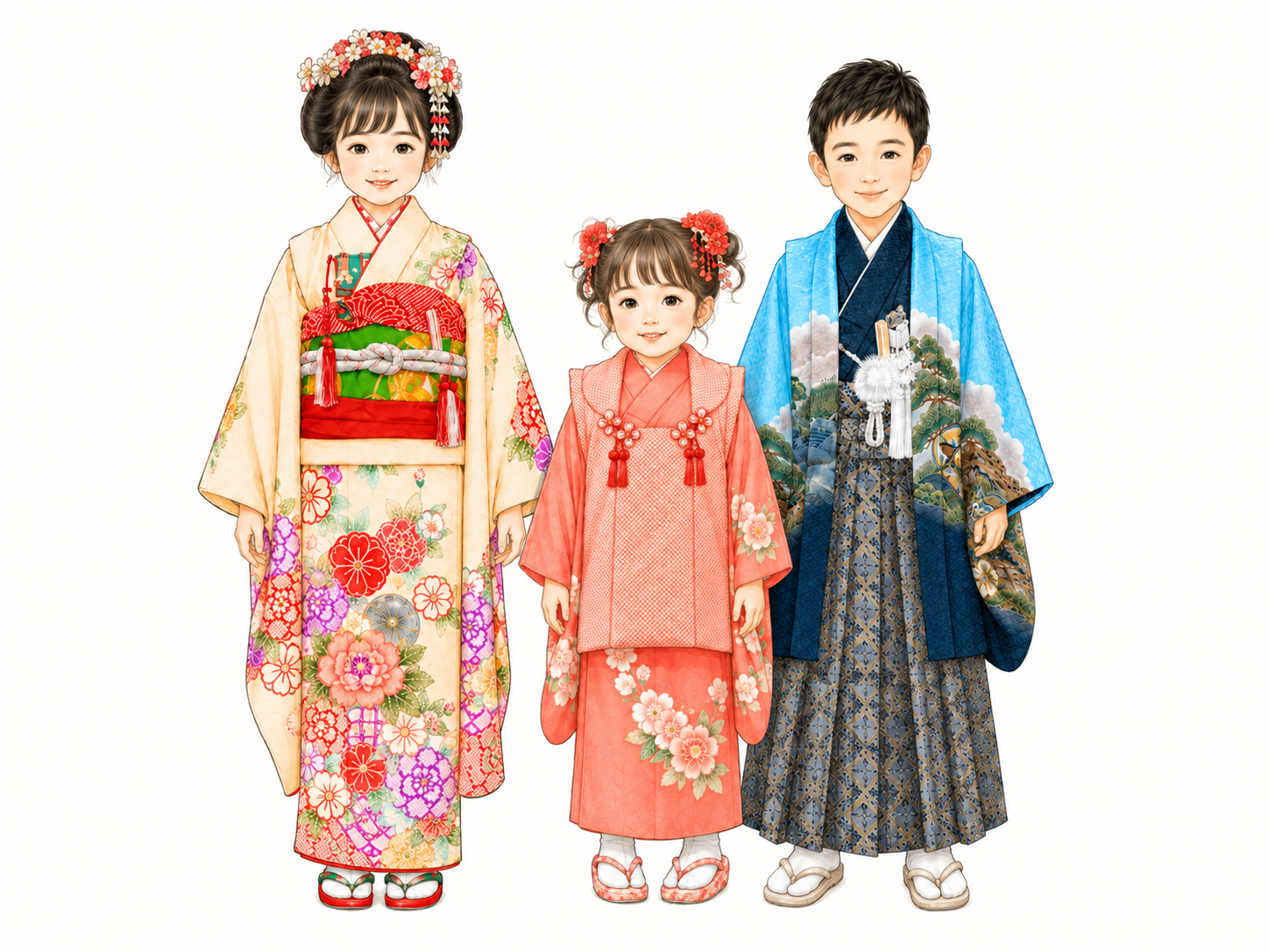 七五三のお着物