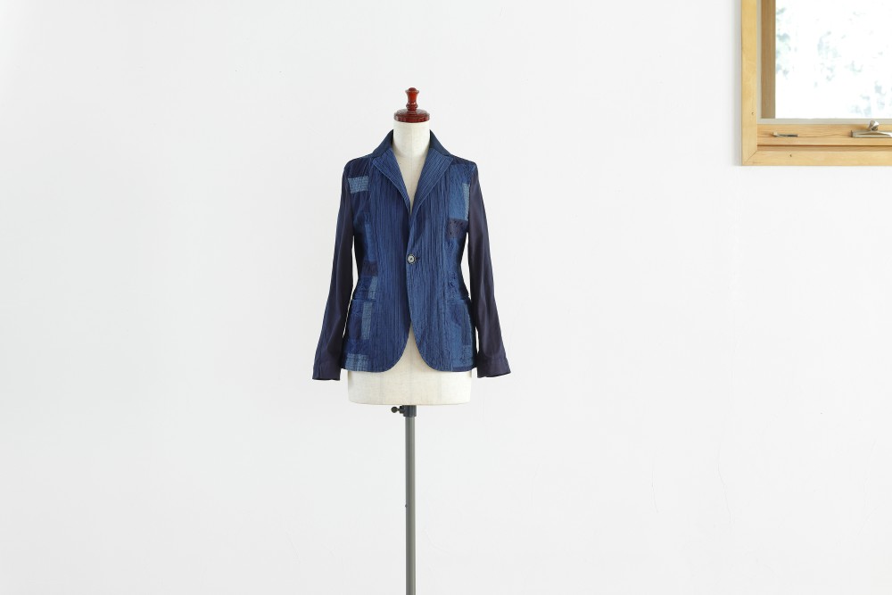 INDIGO COTTON JACKET - 
