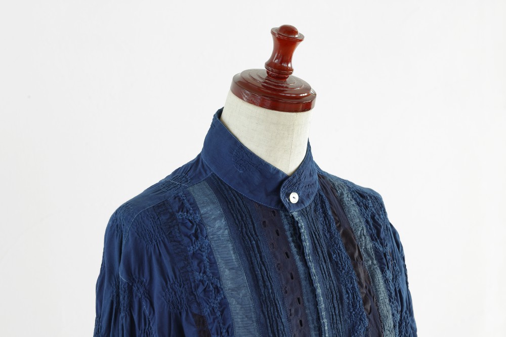 INDIGO COTTON SHIRT