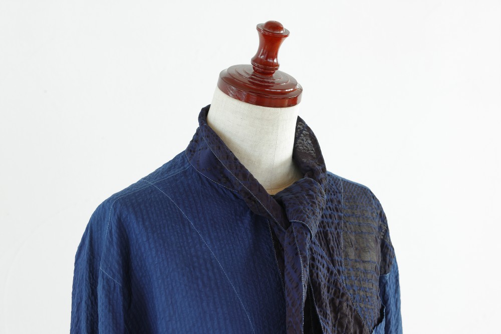 INDIGO COTTON SHIRT