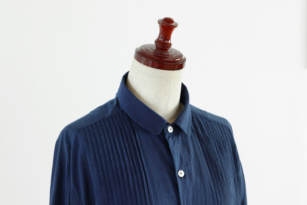 COTTON SHIRT ONE-PIECE