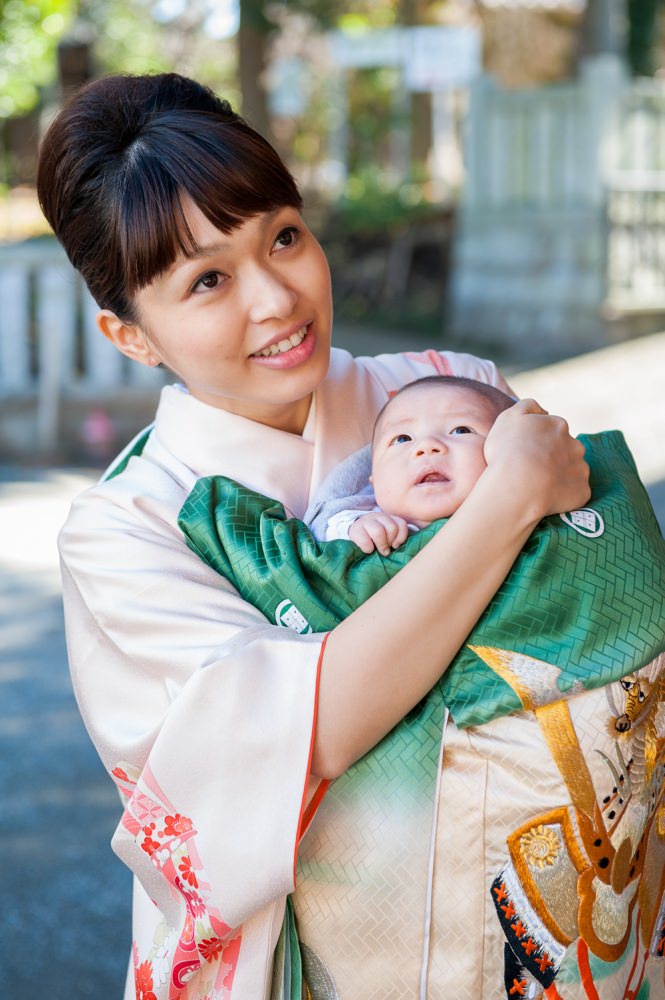  - そんな男の子とお母さんが　見上げる先には…
