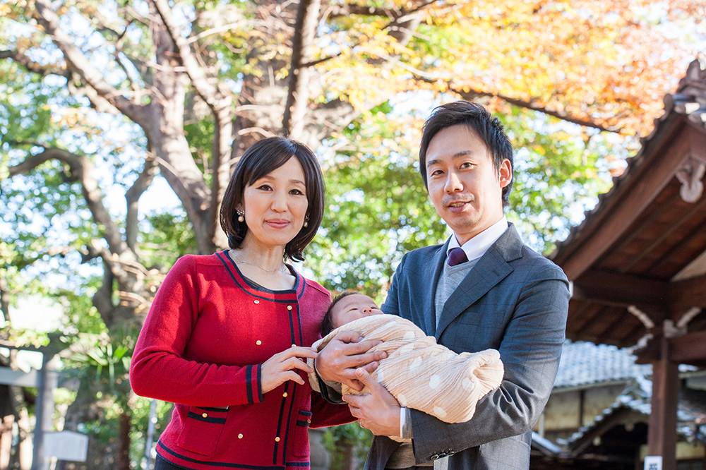  - ご家族みなさんで穏やかな笑顔で記念の１枚