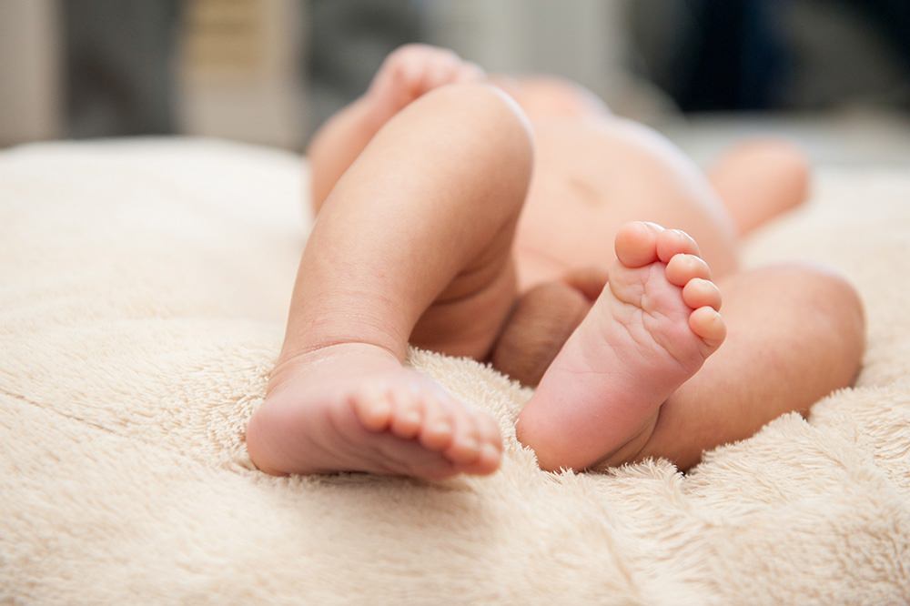  - 可愛いあんよのアップもパシャリ！