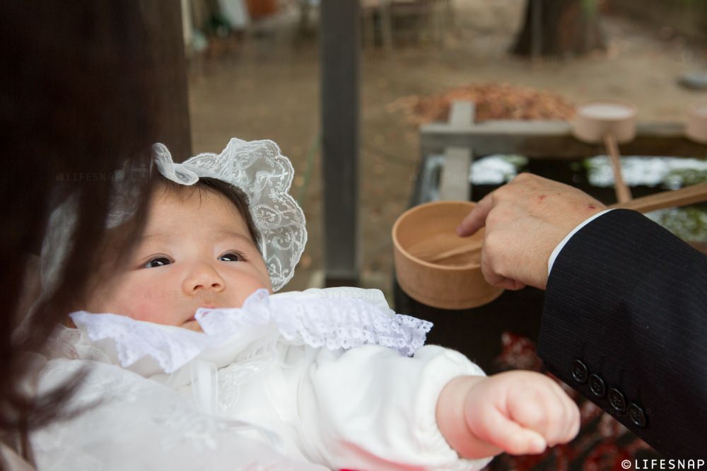 - お手水では、妹ちゃんも、 - -