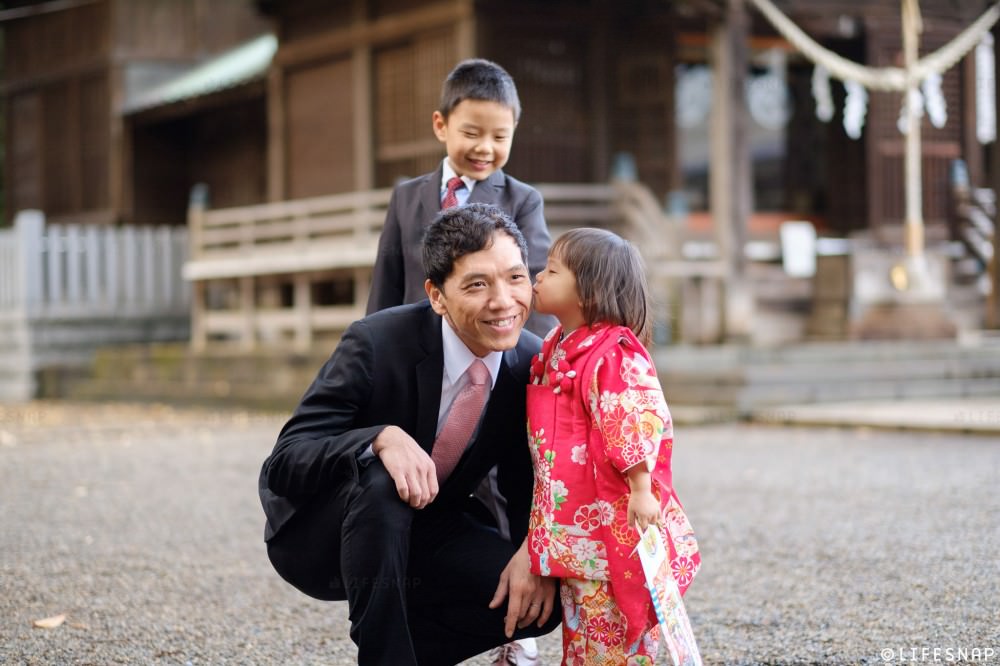 ★横浜市港北区の篠原八幡神社にて
