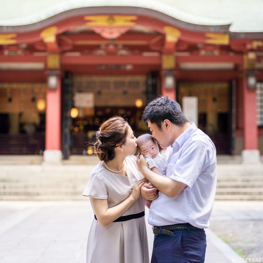 お宮参りの出張撮影@世田谷八幡宮／東京都／世田谷区 | フォトレポート