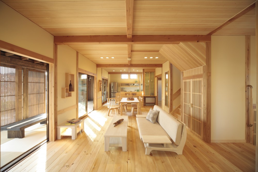 ▲郷の家(内観例) - ゆとりある空間を目指して設計された２階建て＋小屋裏収納付きプラン -  - 