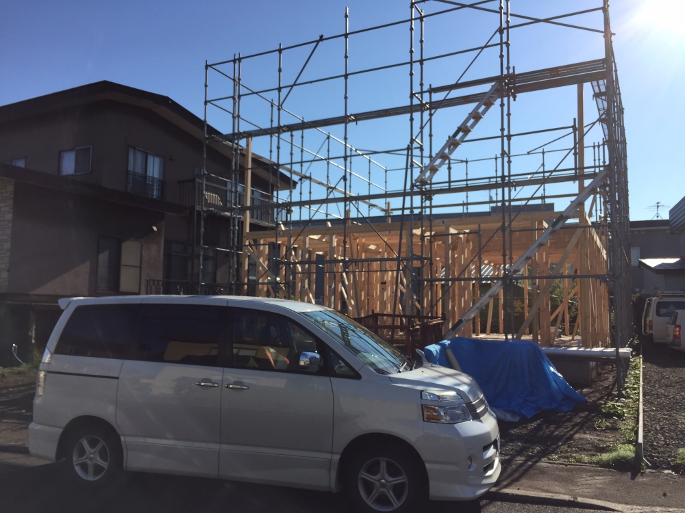  - １階柱梁施工 -  - 