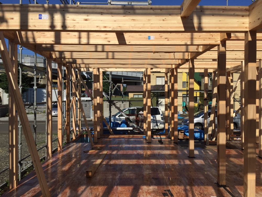  - １階柱梁施工 -  - 