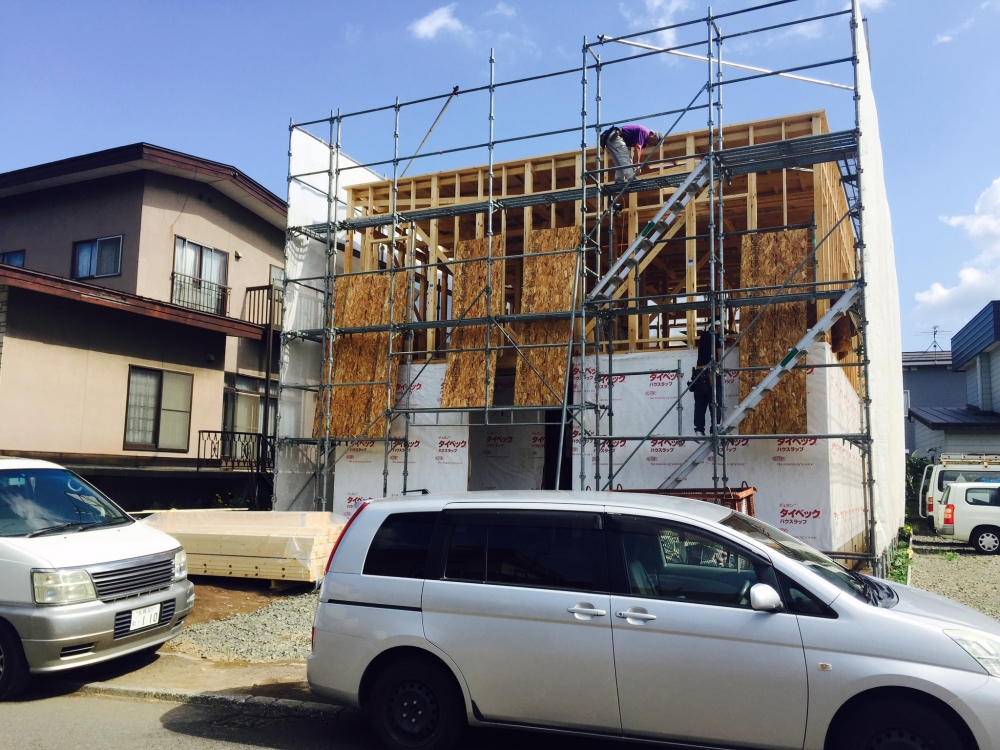  - 構造用合板（OSB）の施工 -  - 