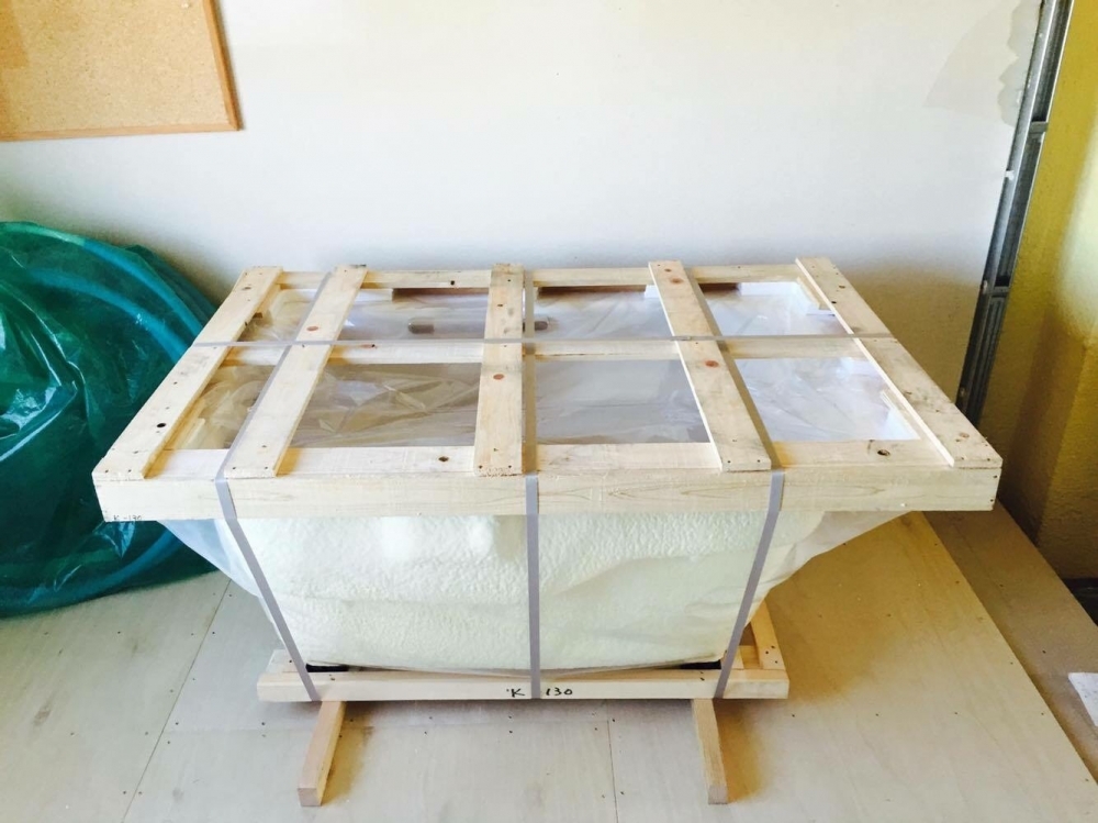 - 135kgのホーロー浴槽 - -