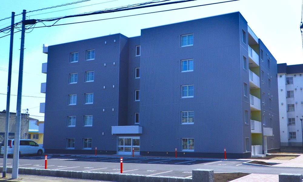 市営住宅(伏古団地建替A-7号棟)新築電気設備工事